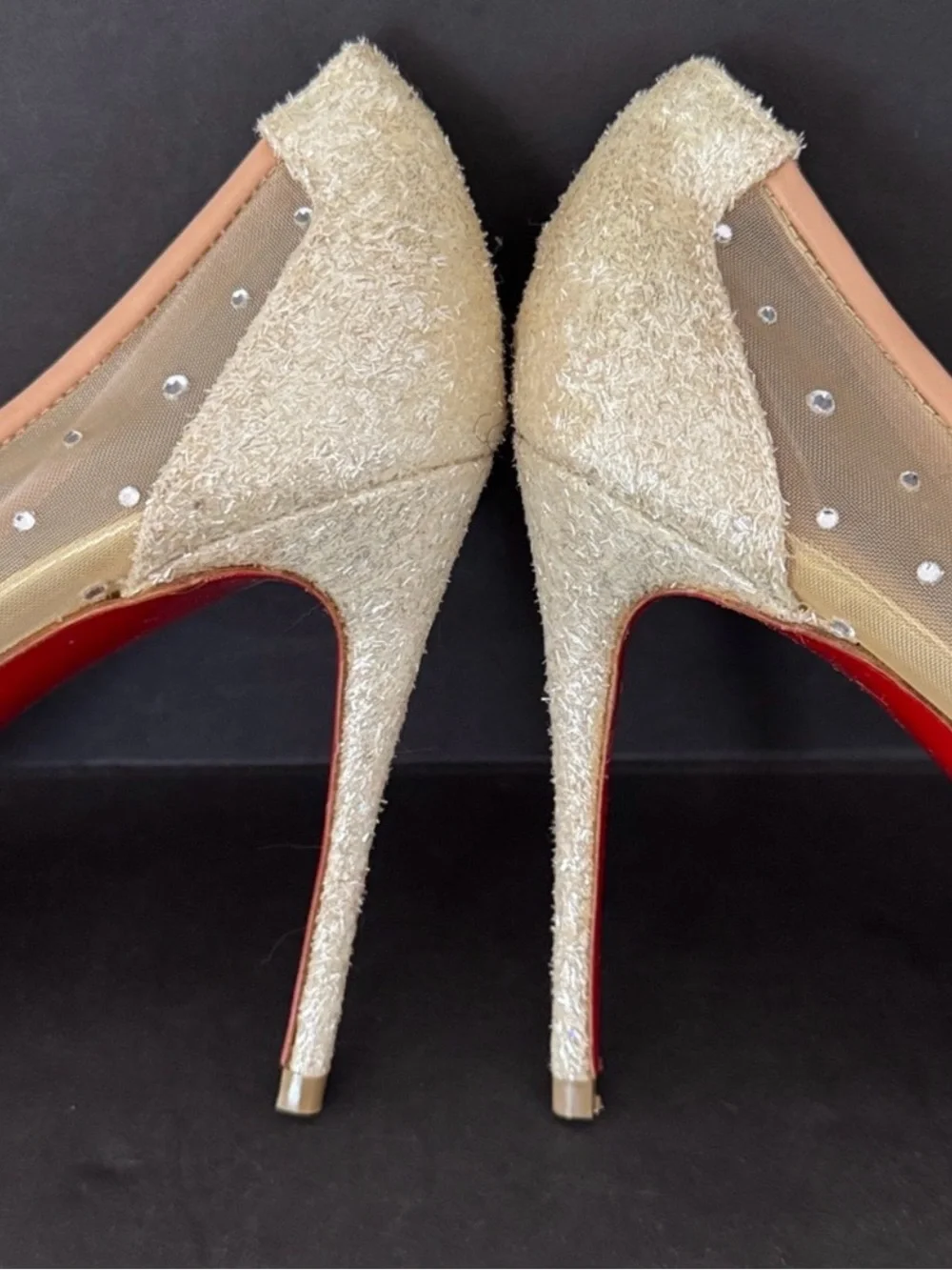 Christian Louboutin Follies Strass 100 pumps